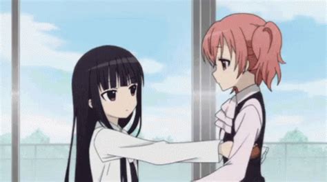 anime yuri gif|Yuri Anime Gif GIFs